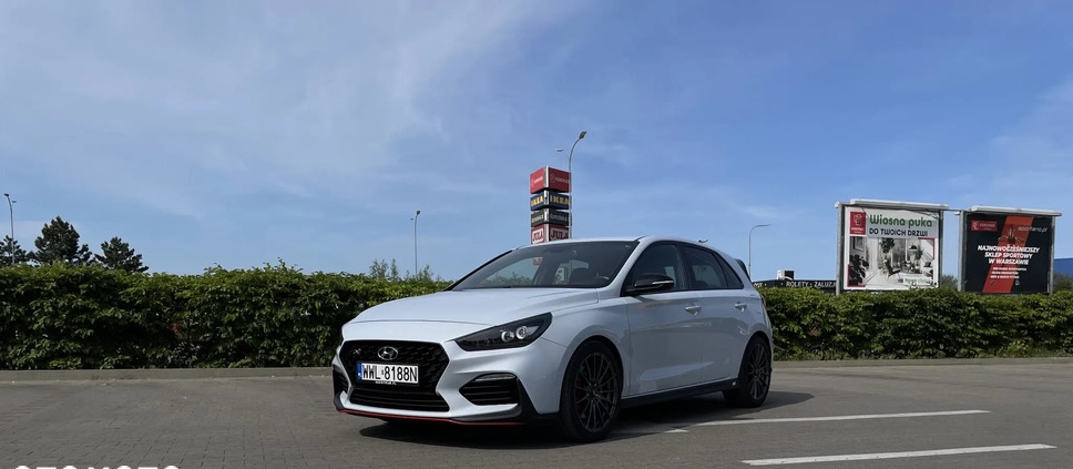 Hyundai i30 N cena 86000 przebieg: 47000, rok produkcji 2018 z Ząbki małe 137